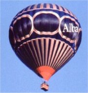Our first Alba balloon